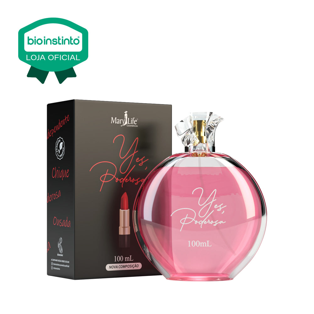 DESODORANTE COLONIA SPRAY FEMININA YES, PODEROSA 100ML - MARY LIFE