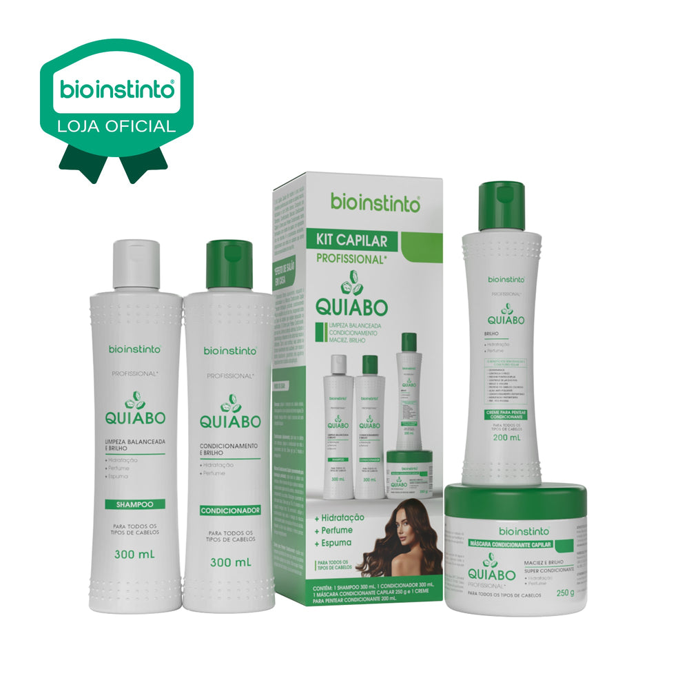 KIT CAPILAR QUIABO 4 ITENS - BIO INSTINTO