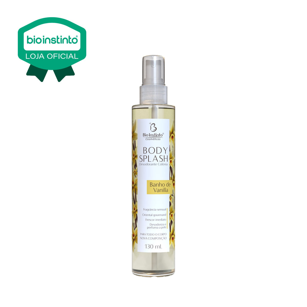 DESODORANTE COLONIA BODY SPLASH BANHO DE VANILLA 130ML - BIO INSTINTO