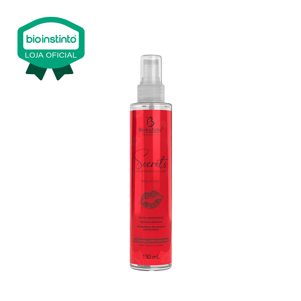 DESODORANTE COLONIA BODY SPLASH SECRETS 130ML - BIO INSTINTO