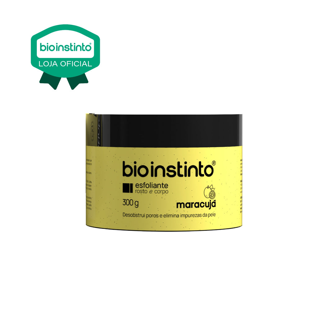 ESFOLIANTE ROSTO E CORPO MARACUJA 300G - BIO INSTINTO