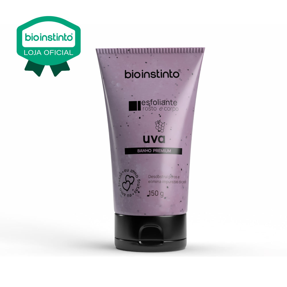 ESFOLIANTE ROSTO E CORPO UVA 150G - BIO INSTINTO