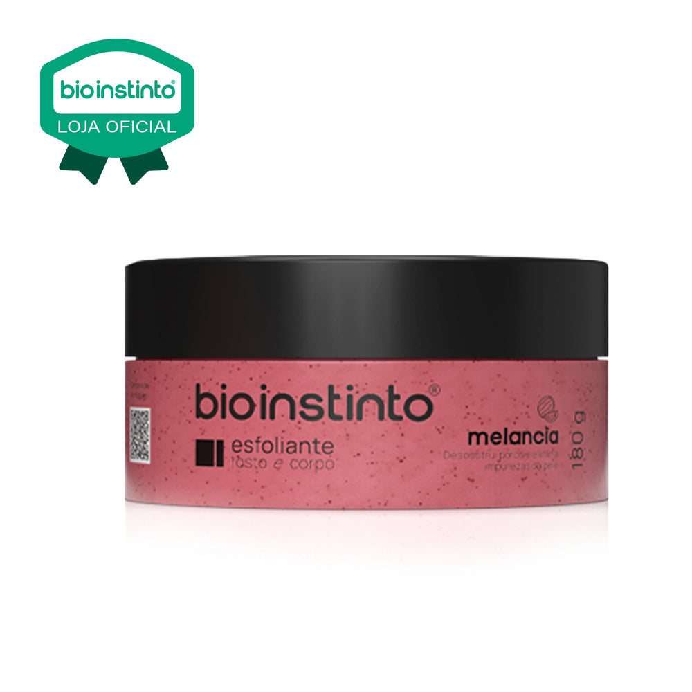 ESFOLIANTE ROSTO E CORPO MELANCIA 180G - BIO INSTINTO