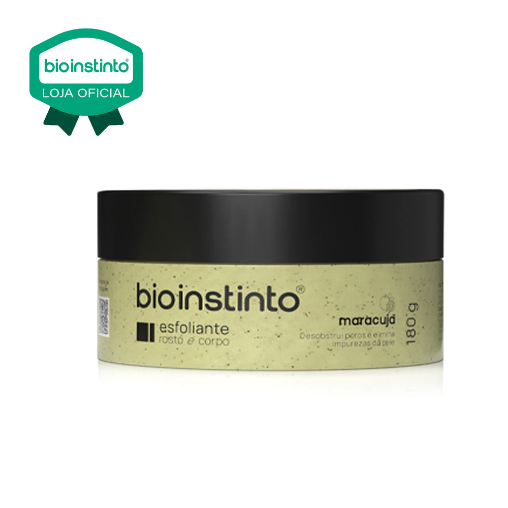 ESFOLIANTE ROSTO E CORPO MARACUJA 180G - BIO INSTINTO