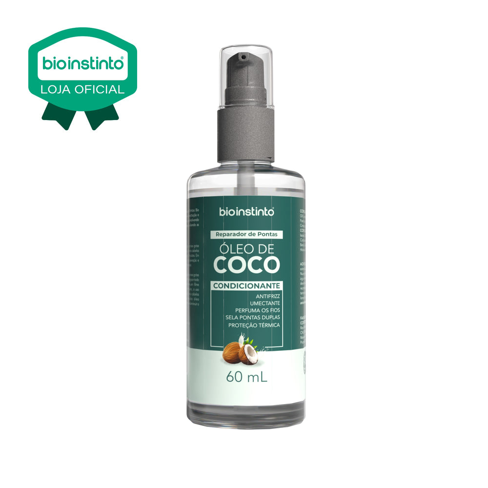 OLEO DE COCO CONDICIONANTE REPARADOR DE PONTAS 60ML - BIO INSTINTO
