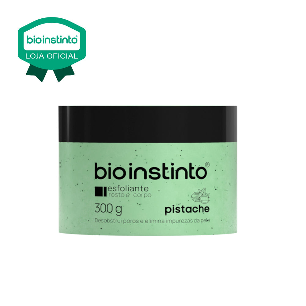 ESFOLIANTE ROSTO E CORPO PISTACHE 300G - BIO INSTINTO