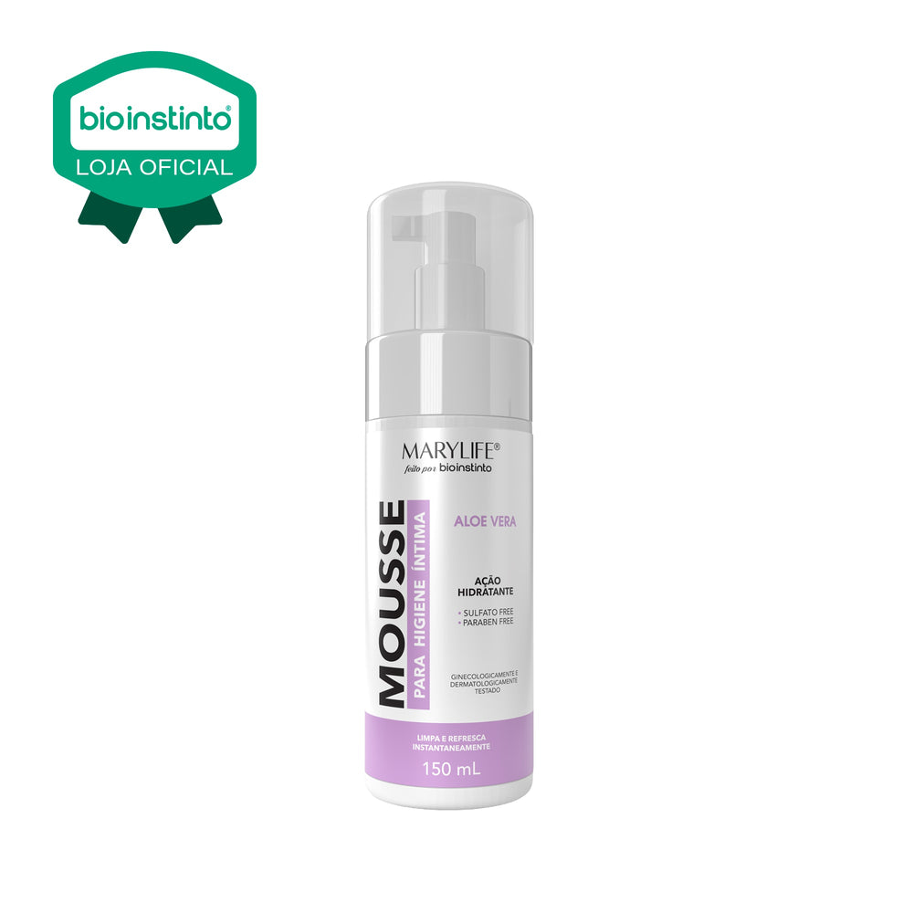 MOUSSE PARA HIGIENE INTIMA ALOE VERA 150ML - MARY LIFE