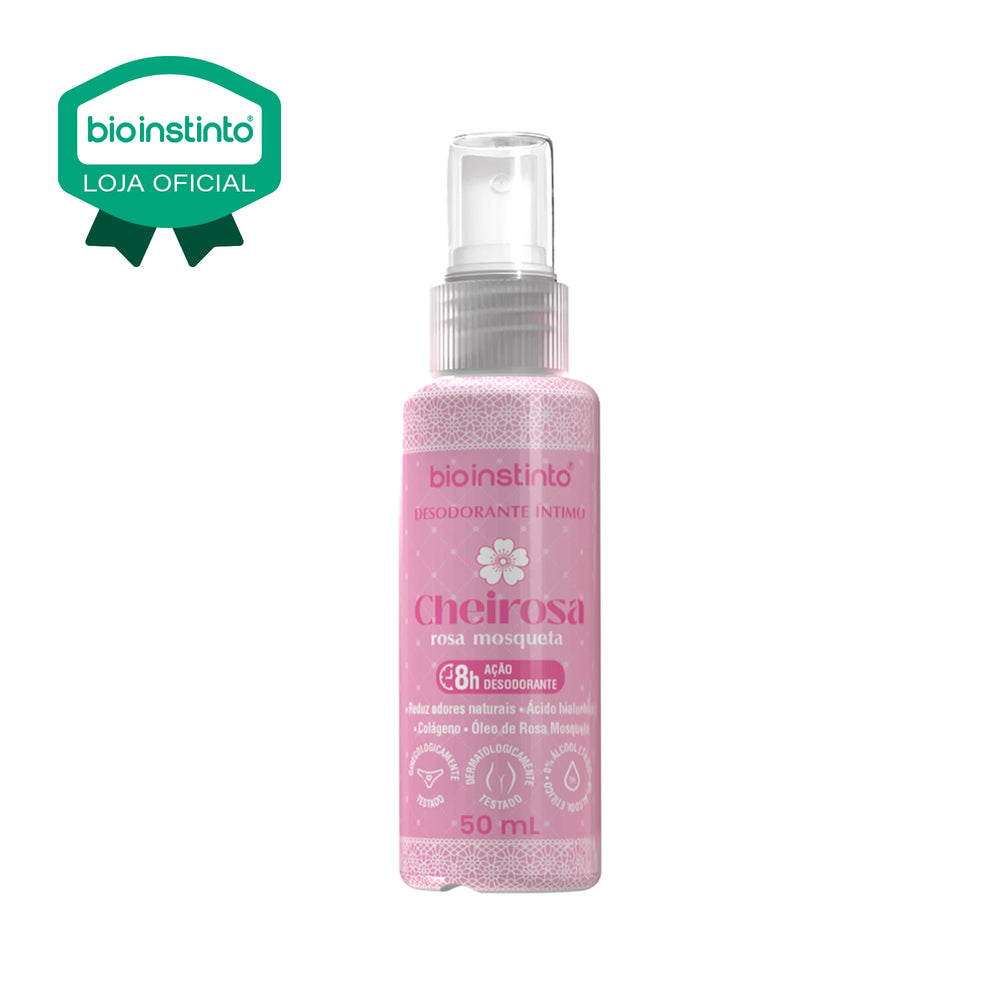 DESODORANTE INTIMO ROSA MOSQUETA 50ML - BIO INSTINTO