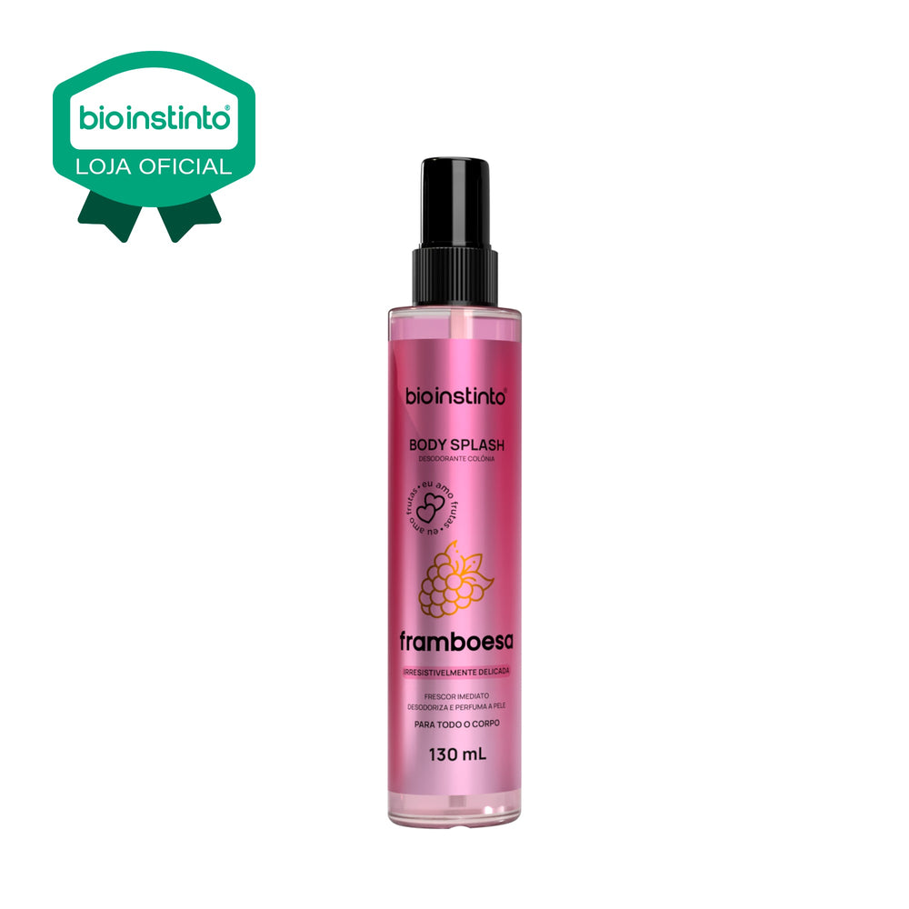 DESODORANTE COLONIA BODY SPLASH FRAMBOESA 130ML - BIO INSTINTO