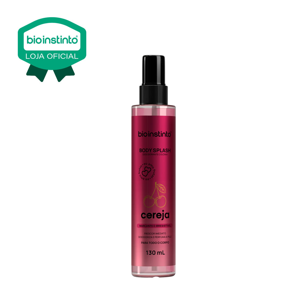 DESODORANTE COLONIA BODY SPLASH CEREJA 130ML - BIO INSTINTO