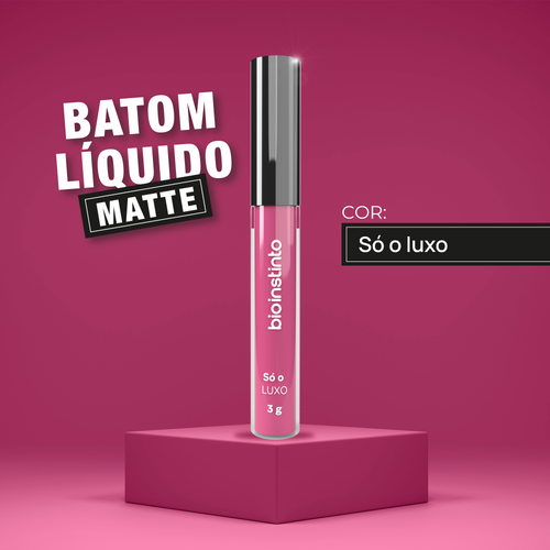 BATOM EFEITO MATTE SO O LUXO 3G - BIO INSTINTO