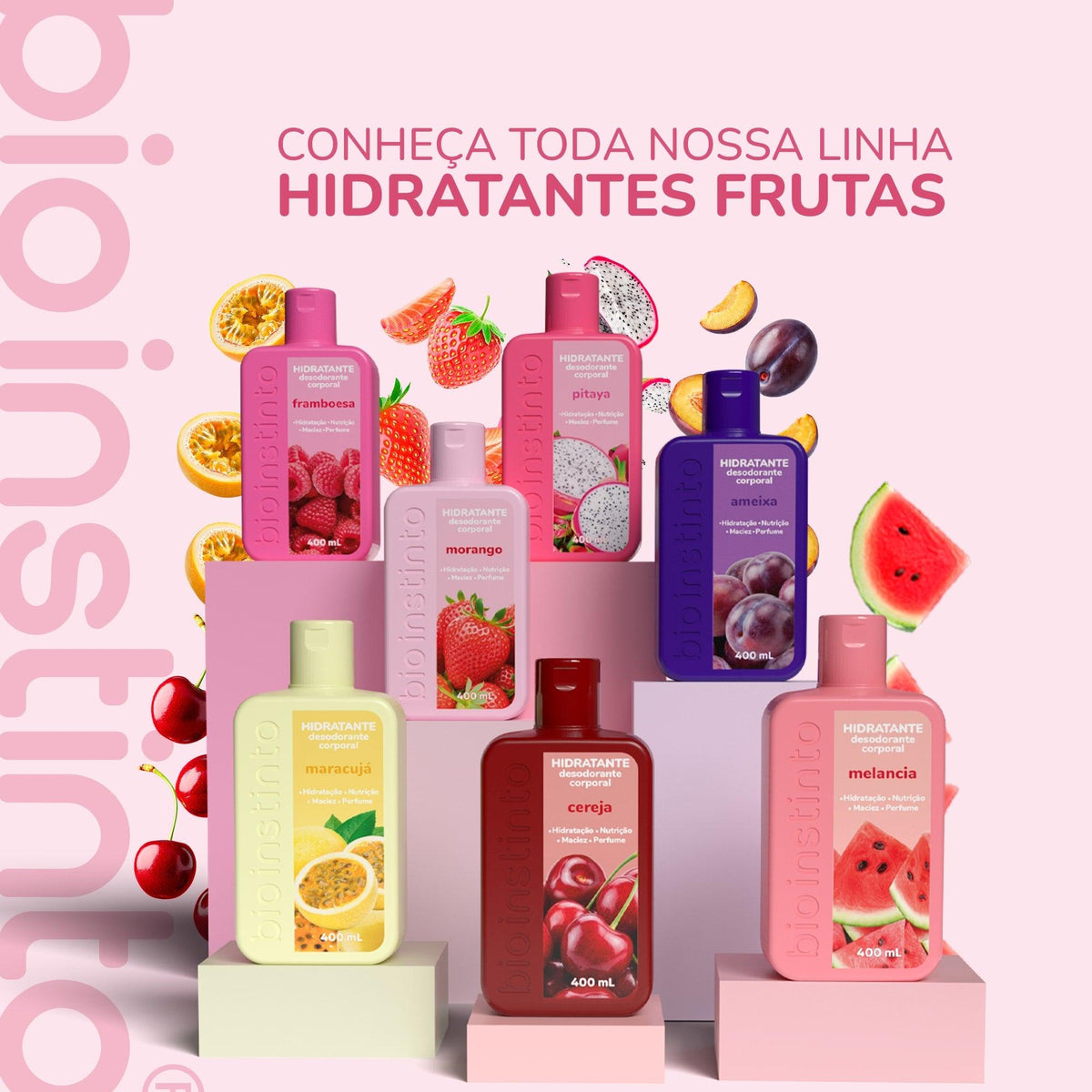 HIDRATANTE DESODORANTE CORPORAL PITAYA 400ML - BIO INSTINTO