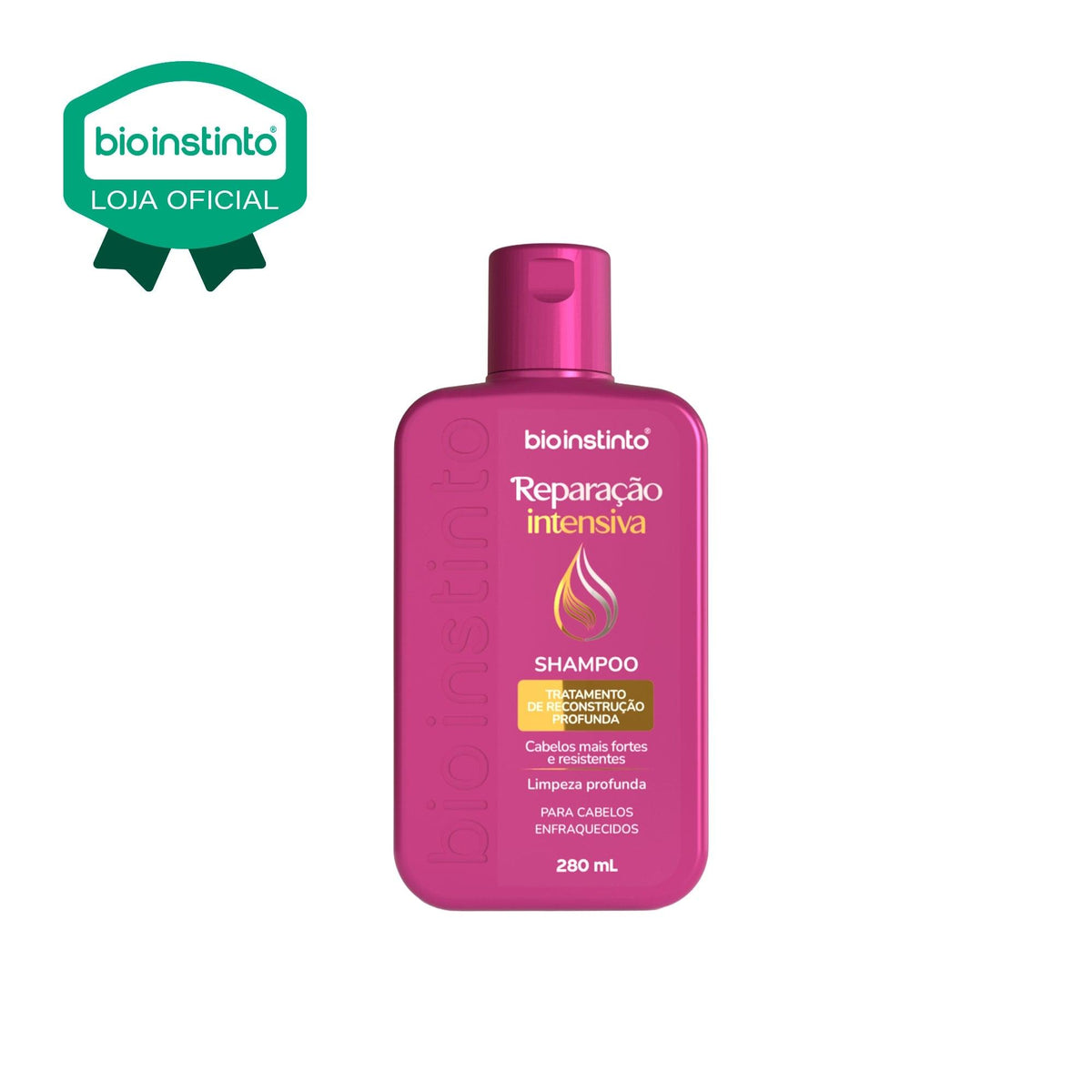 Shampoo Reparação Intensiva 280ml Bio Instinto - foto 1