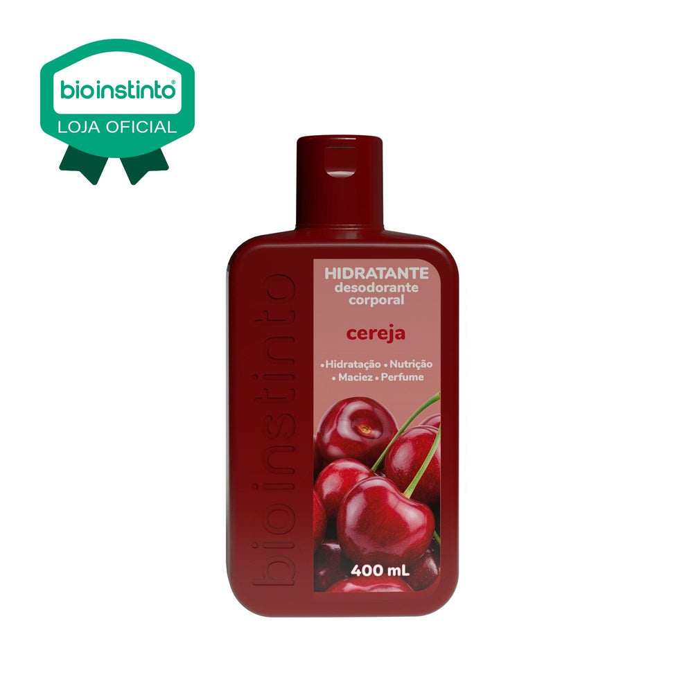 HIDRATANTE DESODORANTE CORPORAL CEREJA 400ML - BIO INSTINTO