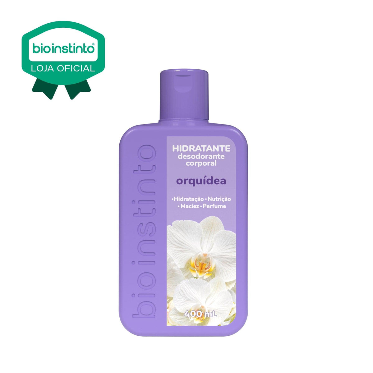 HIDRATANTE DESODORANTE CORPORAL ORQUIDEA 400ML - BIO INSTINTO