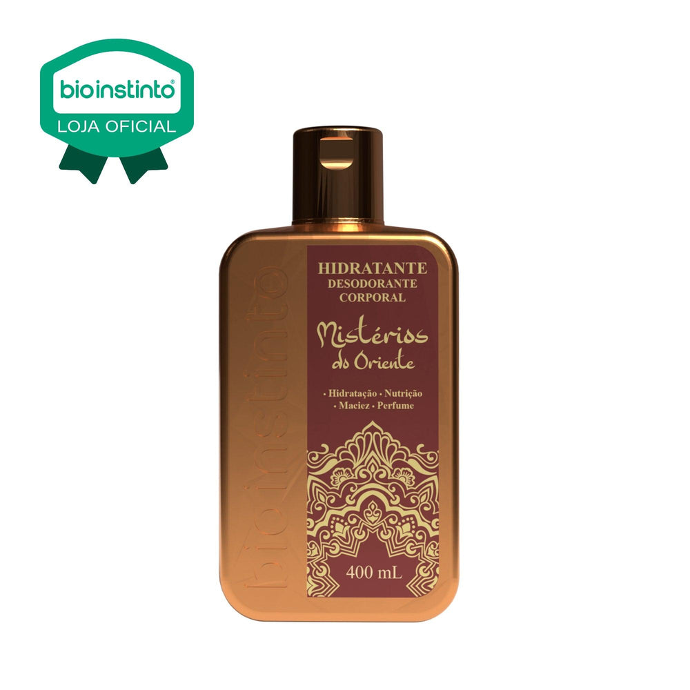 HIDRATANTE DESODORANTE CORPORAL MISTERIOS DO ORIENTE 400ML - BIO INSTINTO