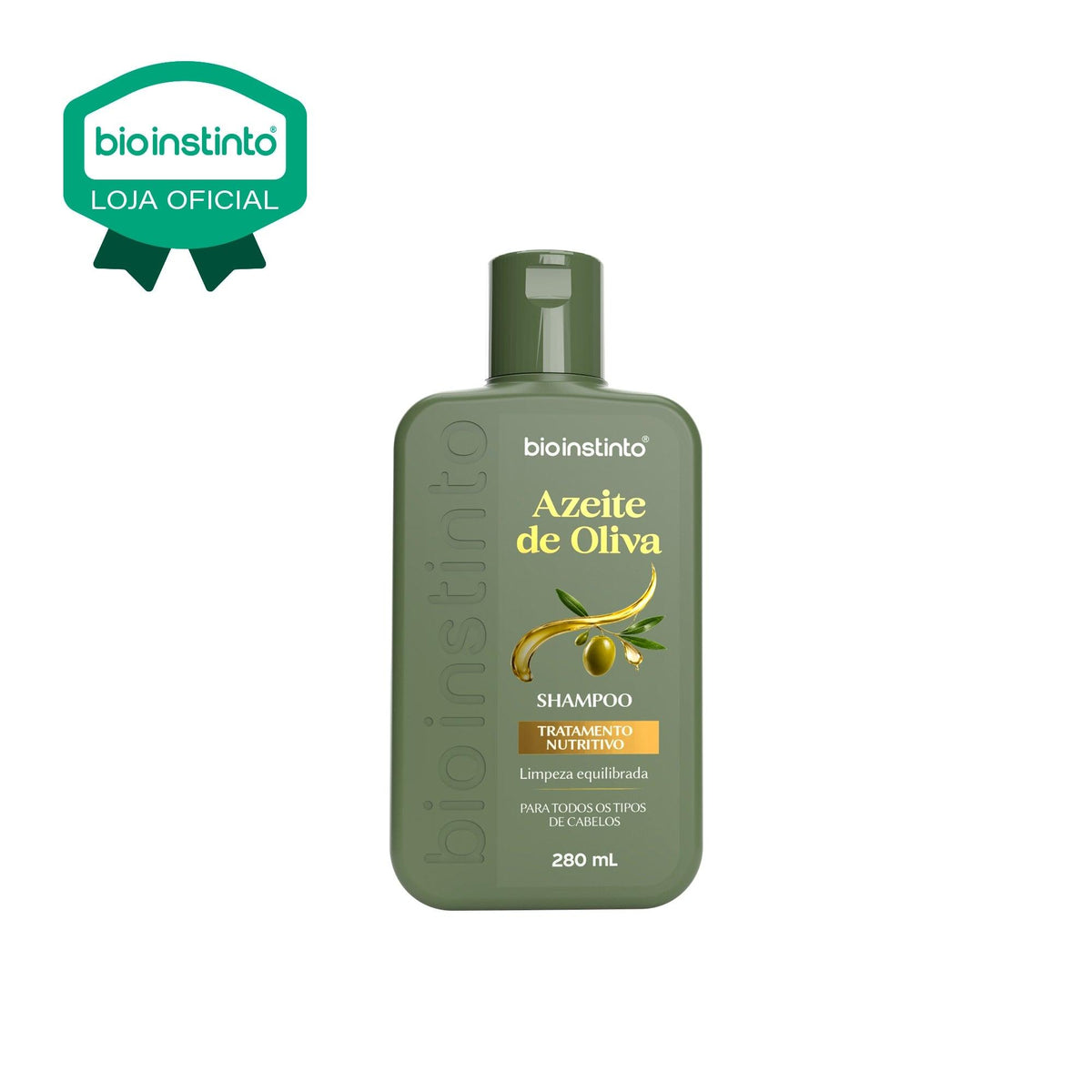 Shampoo Azeite de Oliva 280ml Bio Instinto - foto 1
