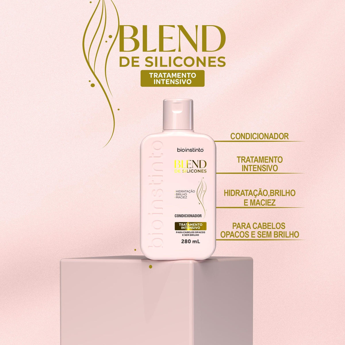 Condicionador Blend de Silicones 280ml Bio Instinto - foto 2
