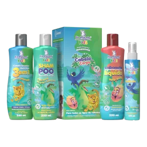 Kit Cabelo e Corpo Kids