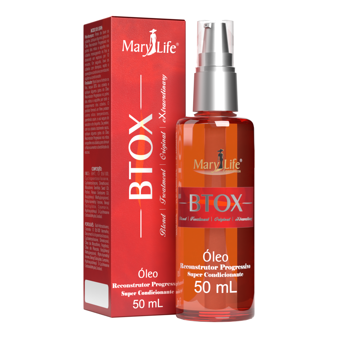 BTOX Óleo Reconstrutor Progressivo - 50mL
