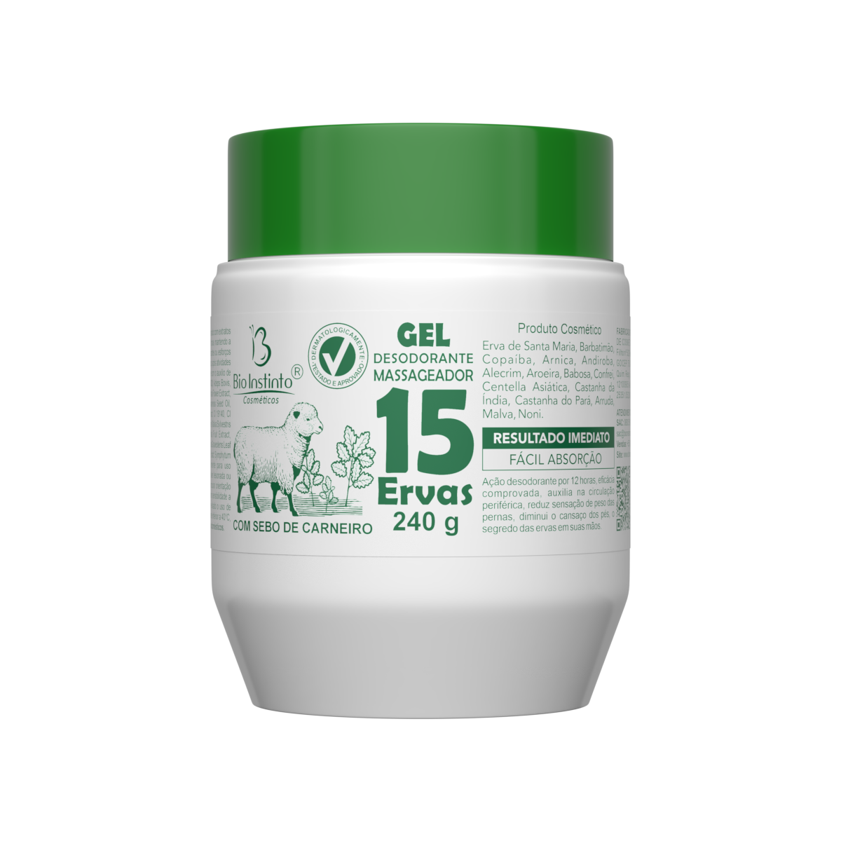 Géis 15 Ervas 240 g