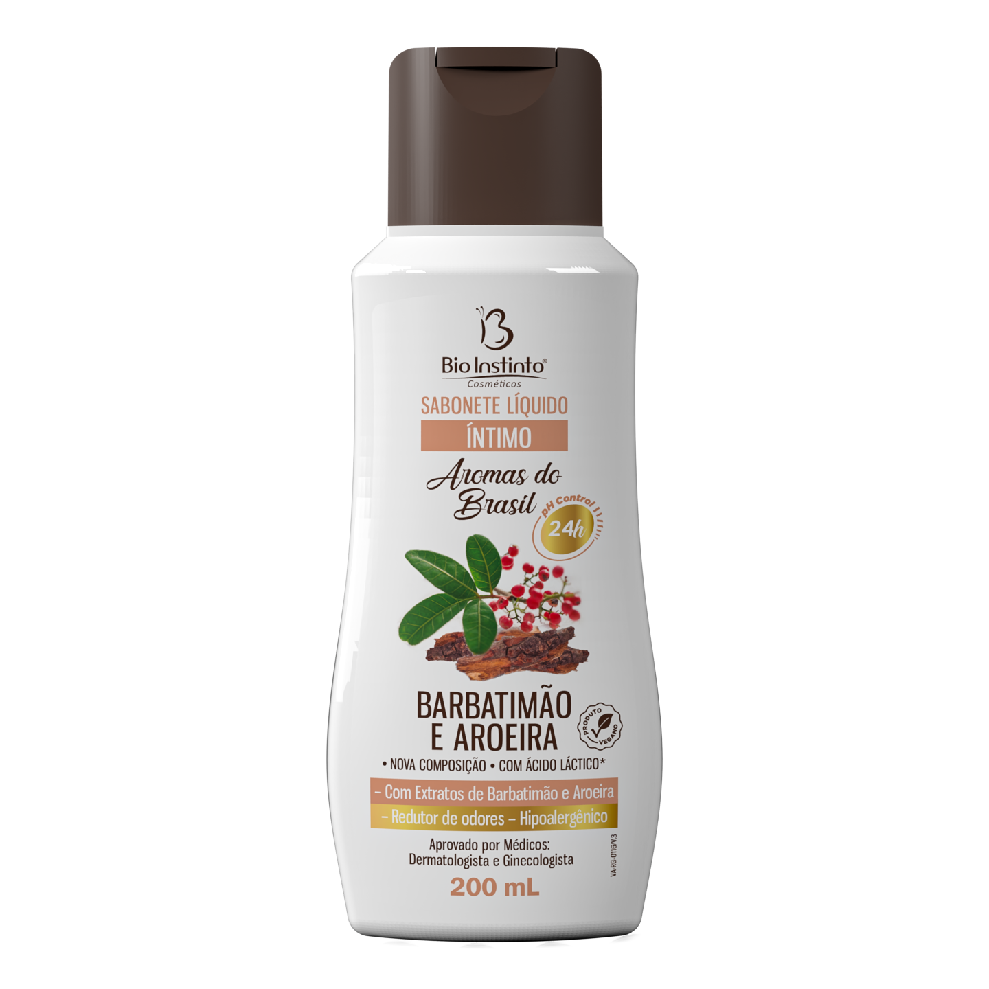 Sabonete Íntimo - Barbatimão e Aroeira - 200mL