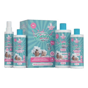 Kit Cabelo e Corpo Bebelinho Algodão Doce Bio Instinto Kids