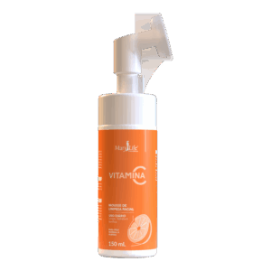 Mousse de Limpeza Facial Vitamina C Mary Life 150 mL